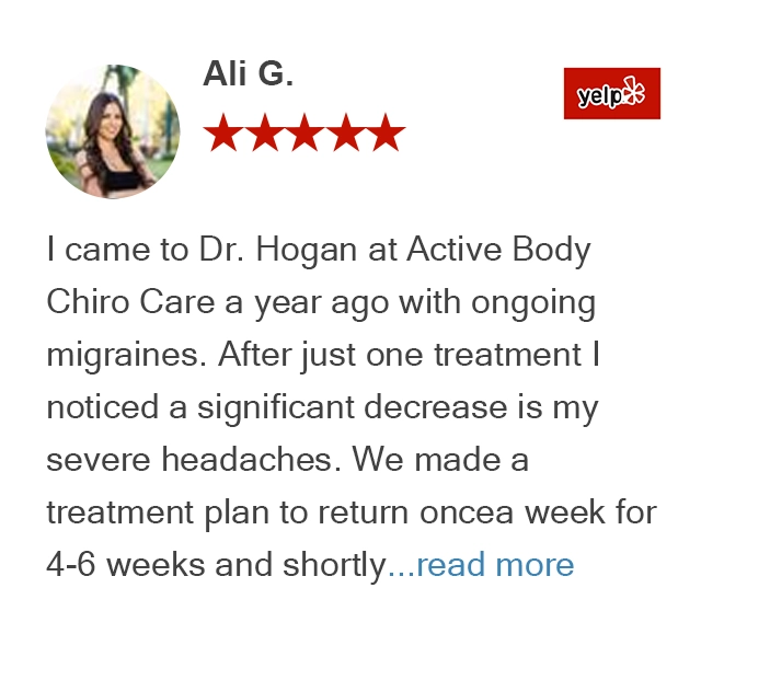 Culver City Chiropractic Testimonial – Ali G