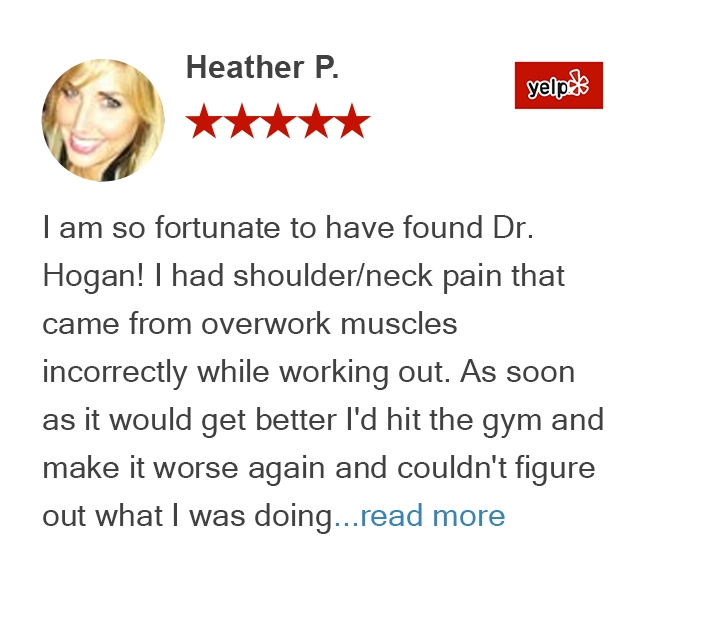 Culver City Chiropractic Testimonial – Heather P