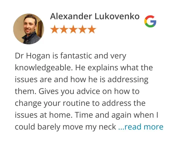 Google review of Alexander Lukovenko