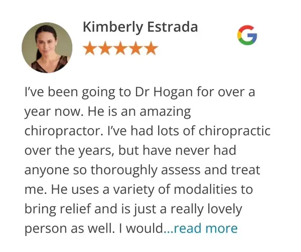 Google review of Kimberly Estrada