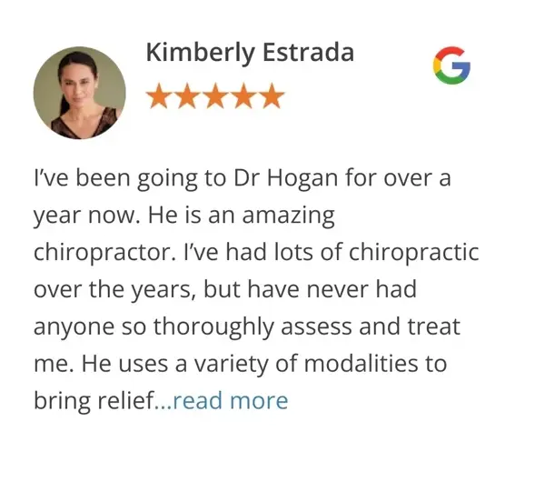 Contact Us 4 Google review of Kimberly Estrada