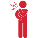 Shoulder Pain Icon Shoulder Pain Icon