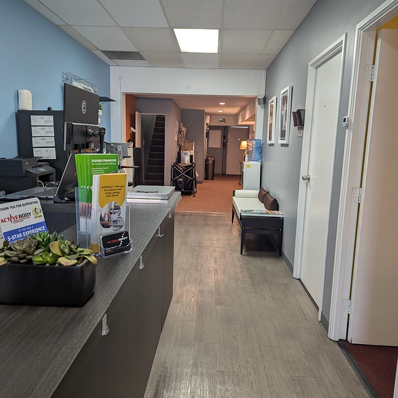Culver City Hallway at Active Body Chiropractic Culver City