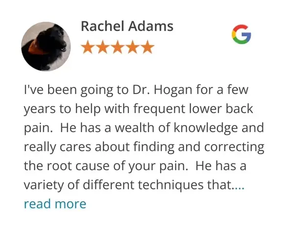 Testimonials 13 Google review of Rachel Adams